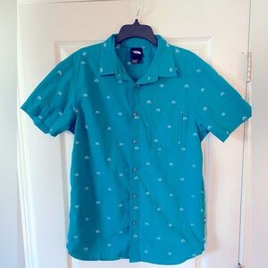 The North Face Short Sleeve Button Up Shirt Tent Yurt
